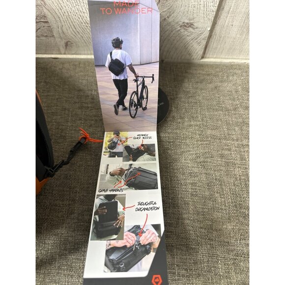 Wandrd Roam Sling Crossbody 6L Camera Bag Sedona Orange w/ Adj Strap & Dividers - Picture 14 of 15